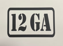 Load image into Gallery viewer, 12 Pack Magnetic Ammo Can Labels