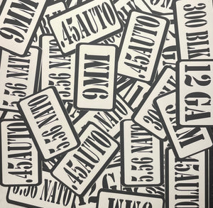 12- Pack Magnetic Ammo Can Labels
No more guessing what’s inside your ammo cans. These magnetic labels stick to any metal can and make switching calibers fast and clean. Reusable, bold, and easy to read—grab, go, and stay organized.